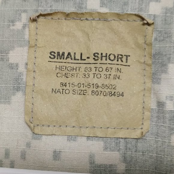 U.S. Army Military Uniform Camo Jacket - Picture 4 of 5